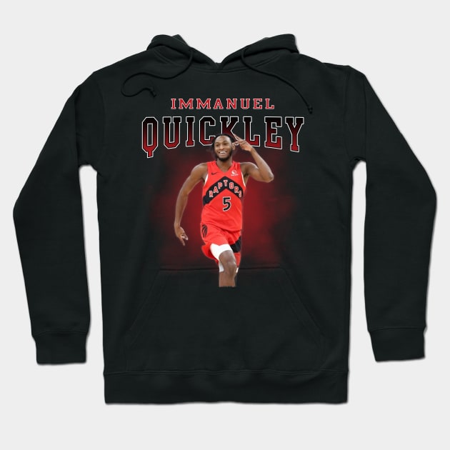 Immanuel Quickley Hoodie by Bojes Art